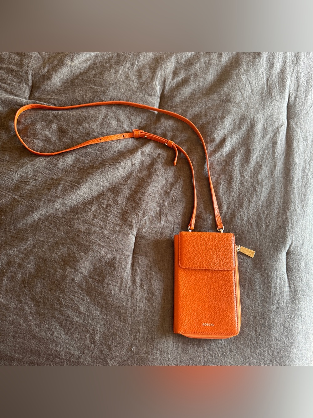 ROECKL Phone Bag Tony - Orange color